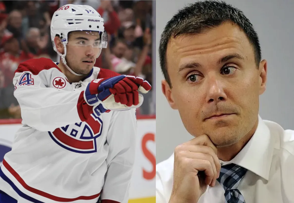 Malaise dans le studio de TVA Sports: Félix Séguin embarrassé par Nick Suzuki