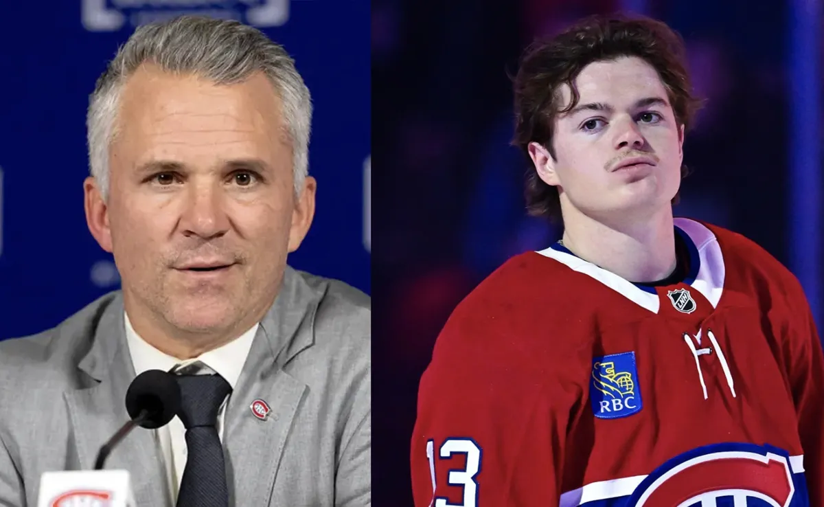 Martin St-Louis recadre Cole Caufield : un tête-à-tête sur la ligne des buts
