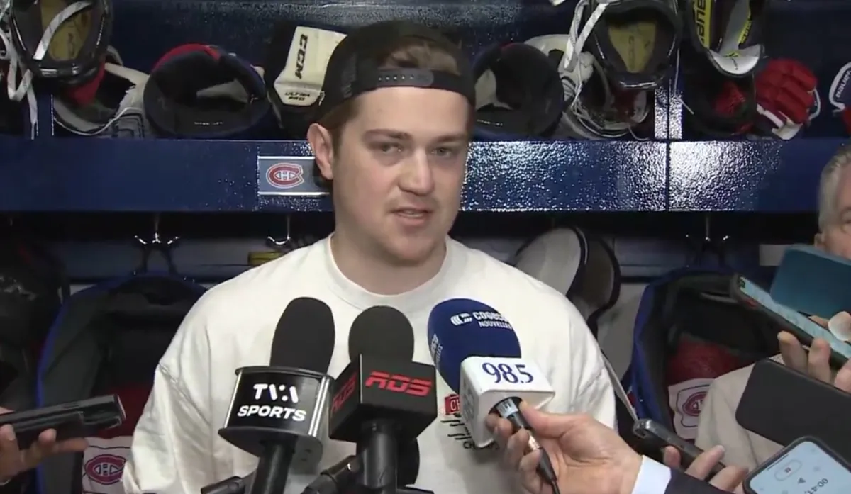 Téléphone de Samuel Montembeault: le gardien avoue la vérité