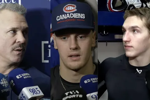 Dur message à Zachary Bolduc: Lane Hutson frappe sans prévenir