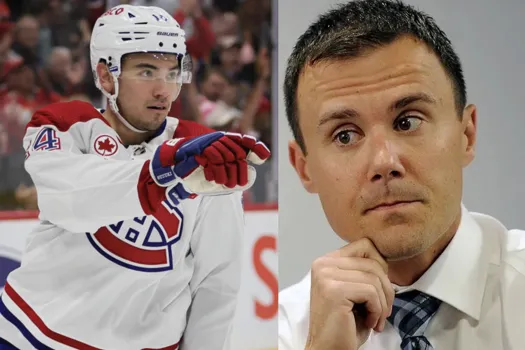 Malaise dans le studio de TVA Sports: Félix Séguin embarrassé par Nick Suzuki