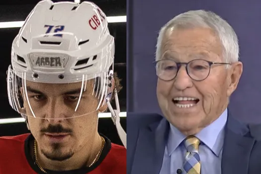 Manque de respect: Michel Bergeron rit d'Arber Xhekaj en direct