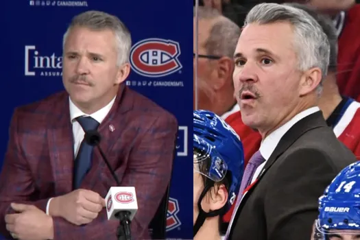 Nuit lourde au Centre Bell : Martin St-Louis fait glisser sa frustration à ses joueurs.