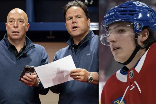 Réunion tendue: Kent Hughes et Jeff Gorton ramassent David Reinbacher
