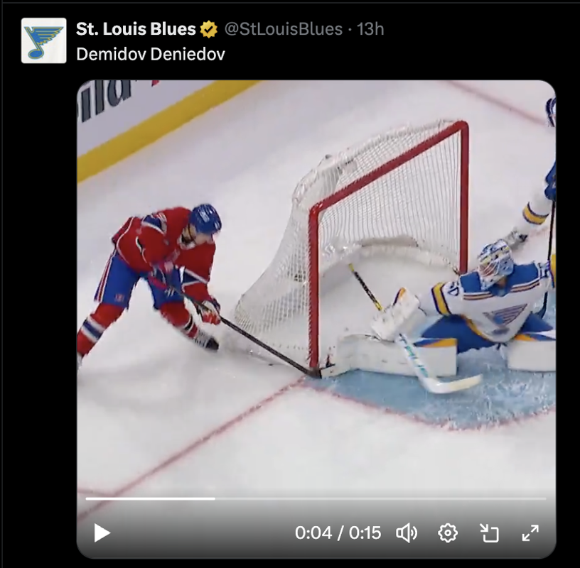 Arrogance déplacée : les Blues de St. Louis se moquent d’Ivan Demidov