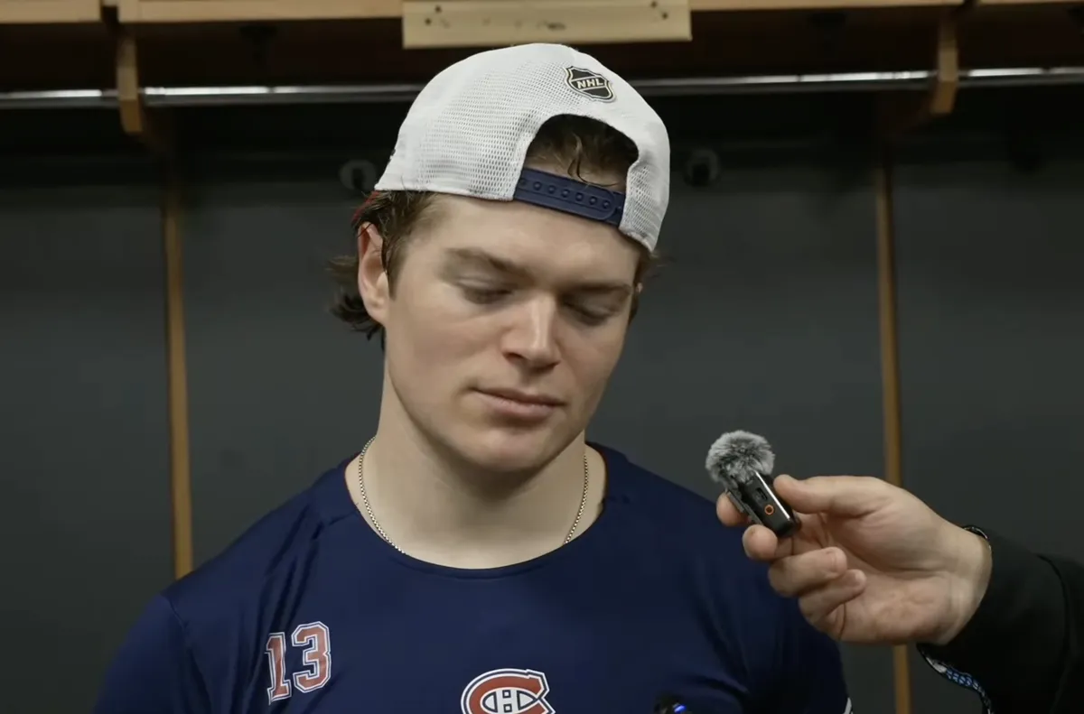 Entrevue coup de poing de Cole Caufield: le ménage à trois est terminé