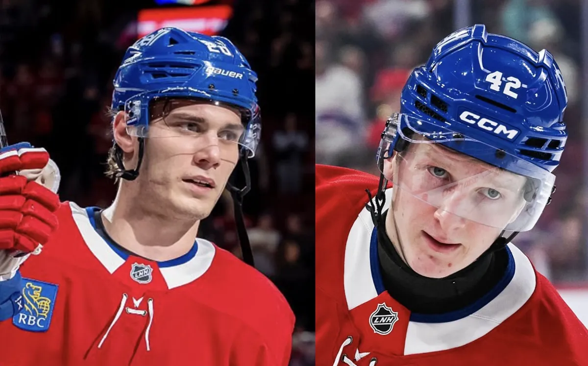 Geste inapproprié au centre de la glace : Juraj Slafkovsky blâme publiquement Adam Engstrom