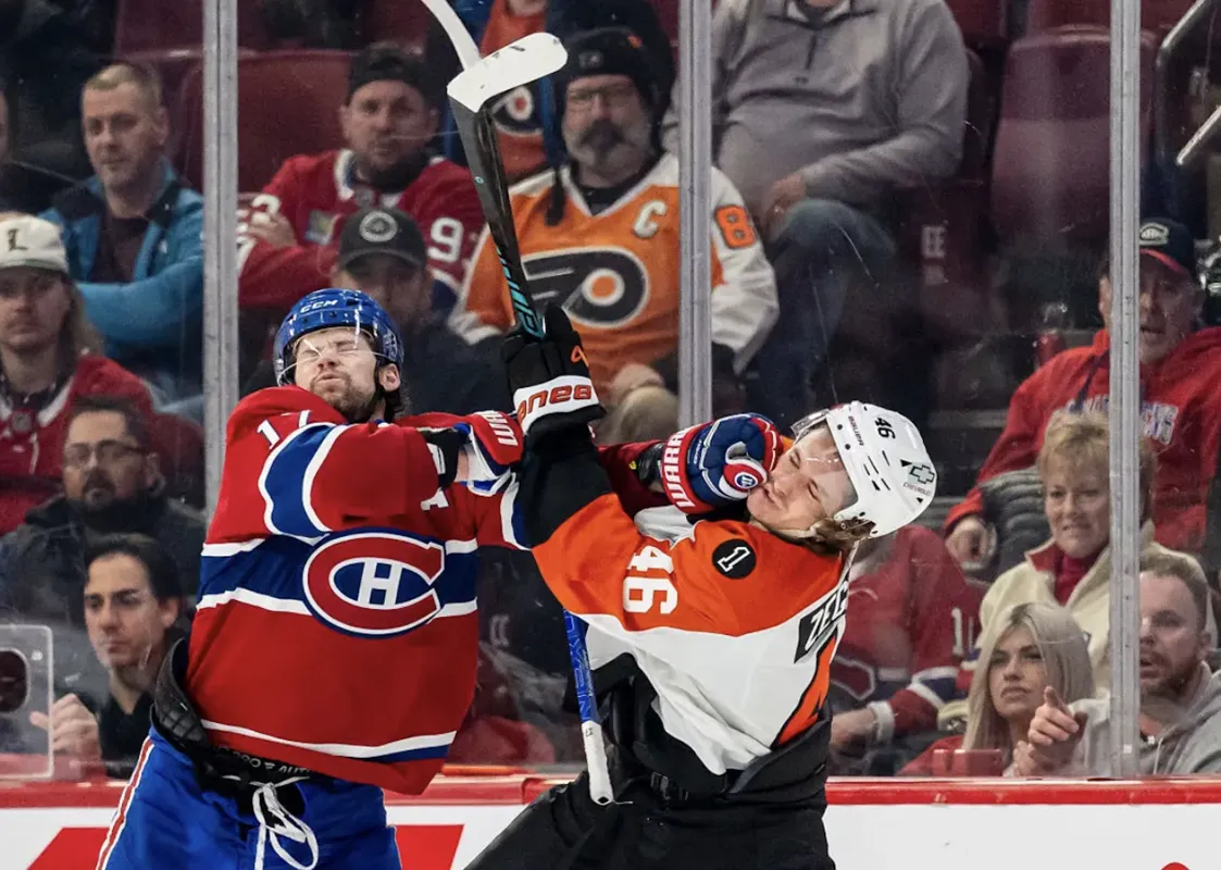 Honte sportive au Centre Bell: Josh Anderson visé dans le vestiaire des Flyers