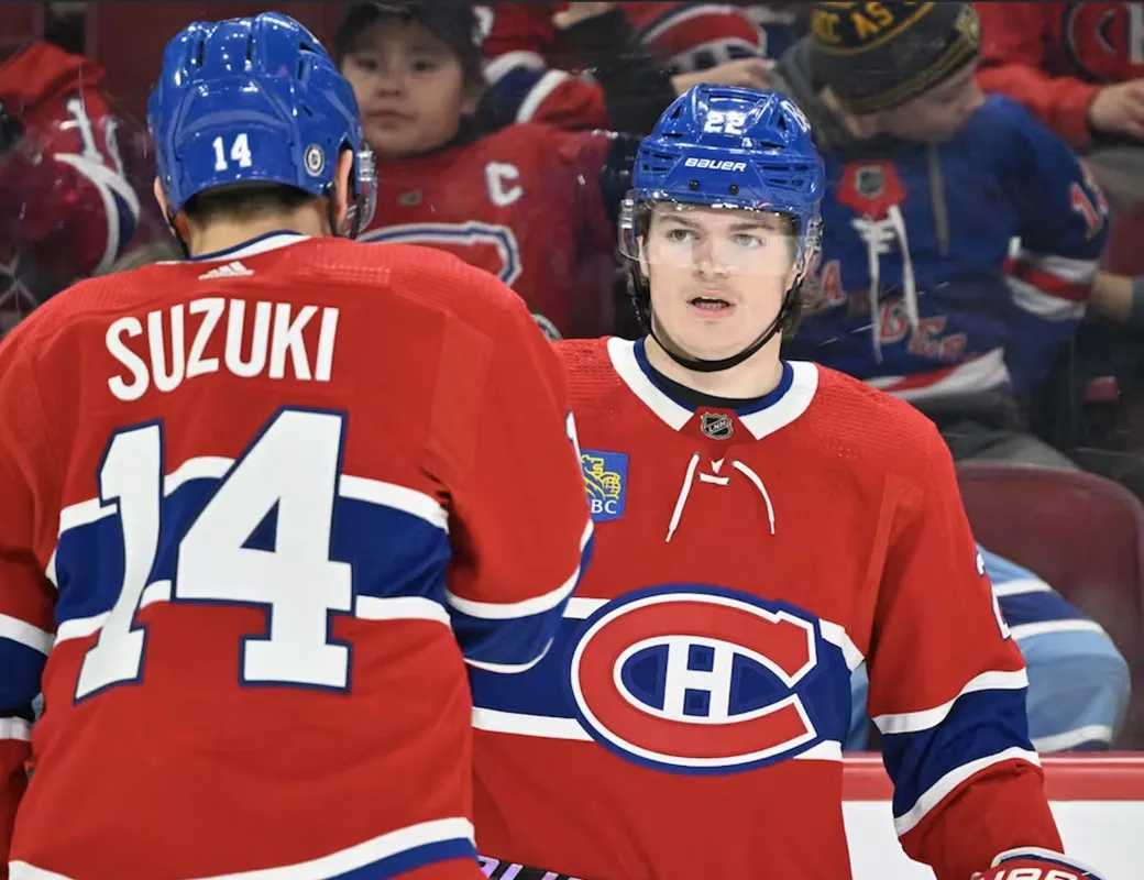 La chute de Cole Caufield et Nick Suzuki: la fin du rêve