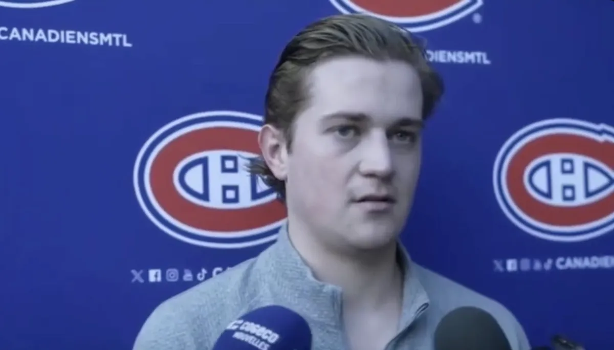 Le visage de Samuel Montembeault inquiète: Martin St-Louis intervient en entrevue