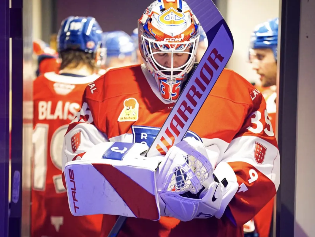 Samuel Montembeault fâché envers le Rocket de Laval