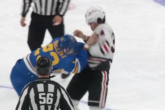 Bagarre de rue: Logan Mailloux et le frère de Kirby Dach se frappent sans lendemain