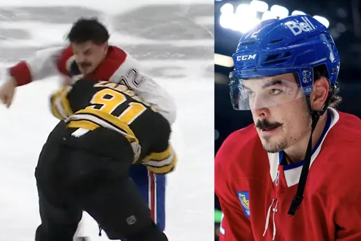 Candidat au combat de l'année: Arber Xhekaj et Zadorov se livrent un furieux combat