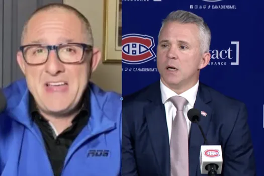 Conférence de presse tendue: Martin St-Louis frappe sans avertissement