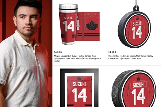 Fuite commerciale: Nick Suzuki envoyé aux Olympiques avec le Canada