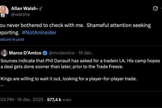 Honte autour de Phillip Danault : son agent doit faire des excuses publiques