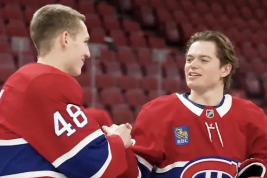 Le ciel tombe sur la tête de Cole Caufield et Lane Hutson