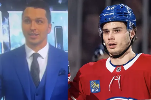 Maxim Lapierre s’échappe en ondes : Juraj Slafkovsky n'est pas un ailier talentueux