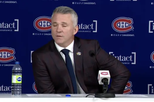 Pitié en conférence de presse: Martin St-Louis dans un sale état