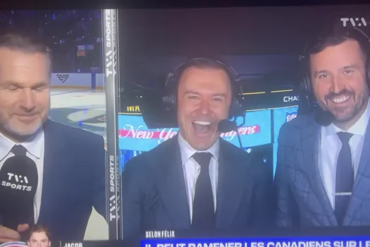 Scène malaisante à TVA Sports: Félix Séguin tombe dans la honte publique