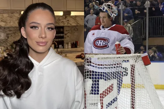 Séparation amoureuse: la femme de Samuel Montembeault élimine les rumeurs