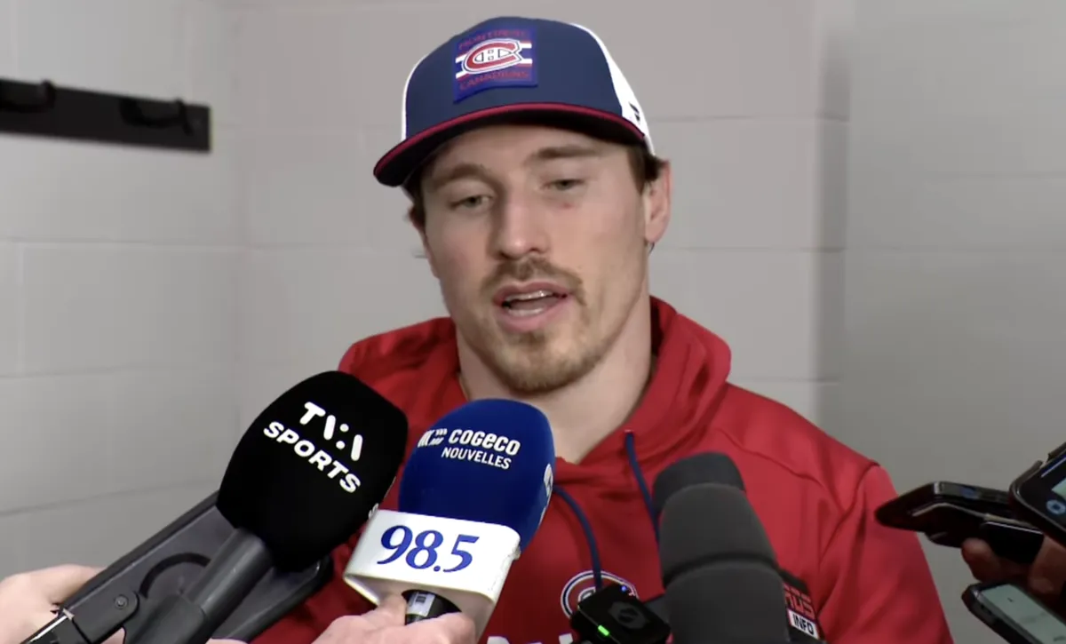 Brendan Gallagher fait pitié devant les caméras: la chute d'un guerrier