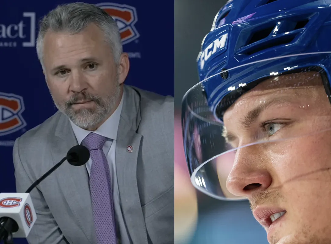 Émotion dans la voix: Martin St-Louis est tanné des critiques sur Zachary Bolduc