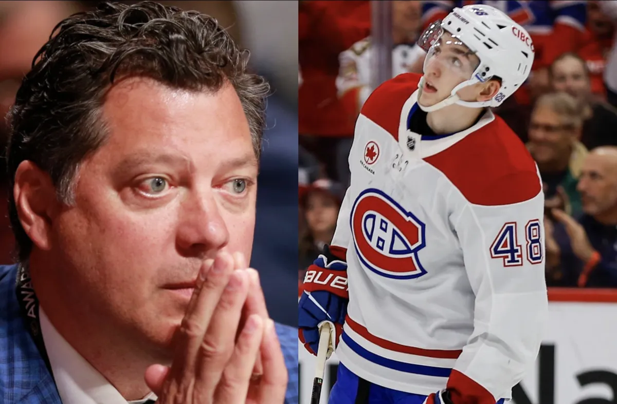 Honte nationale: Lane Hutson place Bill Guerin dans l'embarras