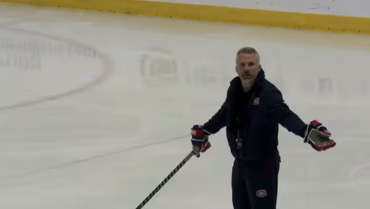 Martin St-Louis voit rouge à l'entraînement: une colère noire inquiétante