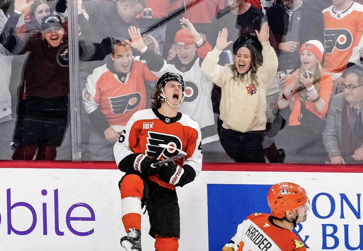 Message à Kent Hughes: Trevor Zegras raccroche le téléphone