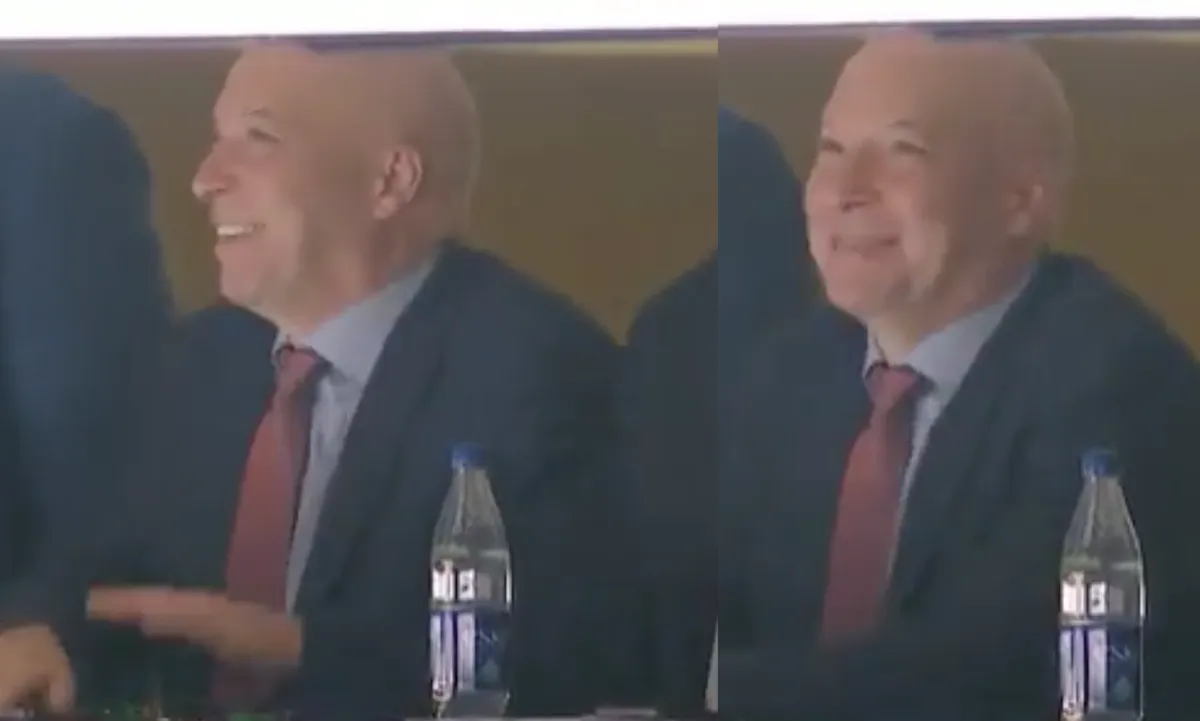 Moment d’euphorie capté au Centre Bell: Kent Hughes pris en flagrant délit