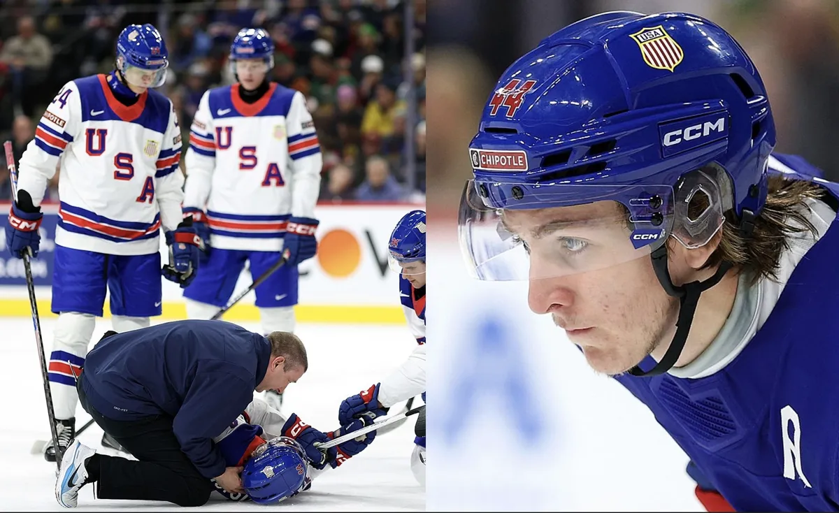 Paralysé sur la glace : Cole Hutson raconte le moment où tout s’est arrêté