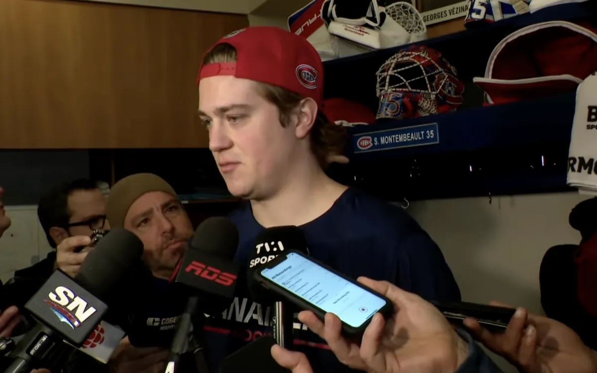 Propos déplacés dans la chambre: Samuel Montembeault critique ses coéquipiers