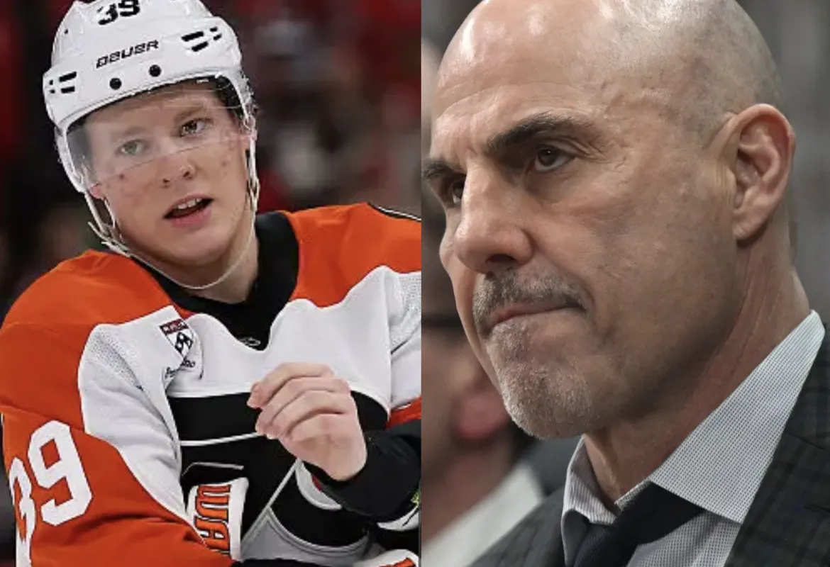 Transaction de Matvei Michkov: le coach ne veut plus de lui