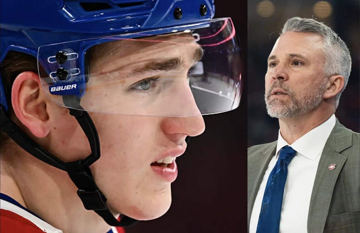 Un point perdu par Martin St-Louis: Lane Hutson mis de côté
