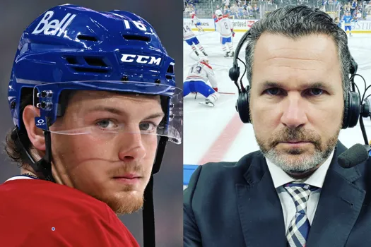 Colère noire en direct: Renaud Lavoie voit rouge pour Zachary Bolduc