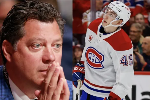 Honte nationale: Lane Hutson place Bill Guerin dans l'embarras