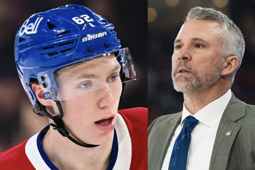 Mauvaise humeur de Martin St-Louis: il envoie Owen Beck sous l'autobus