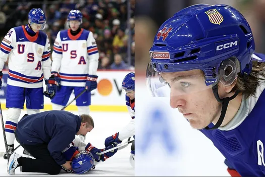 Paralysé sur la glace : Cole Hutson raconte le moment où tout s’est arrêté
