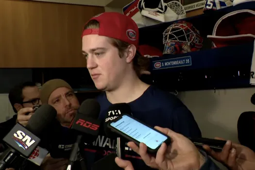Propos déplacés dans la chambre: Samuel Montembeault critique ses coéquipiers
