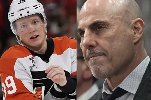 Transaction de Matvei Michkov: le coach ne veut plus de lui