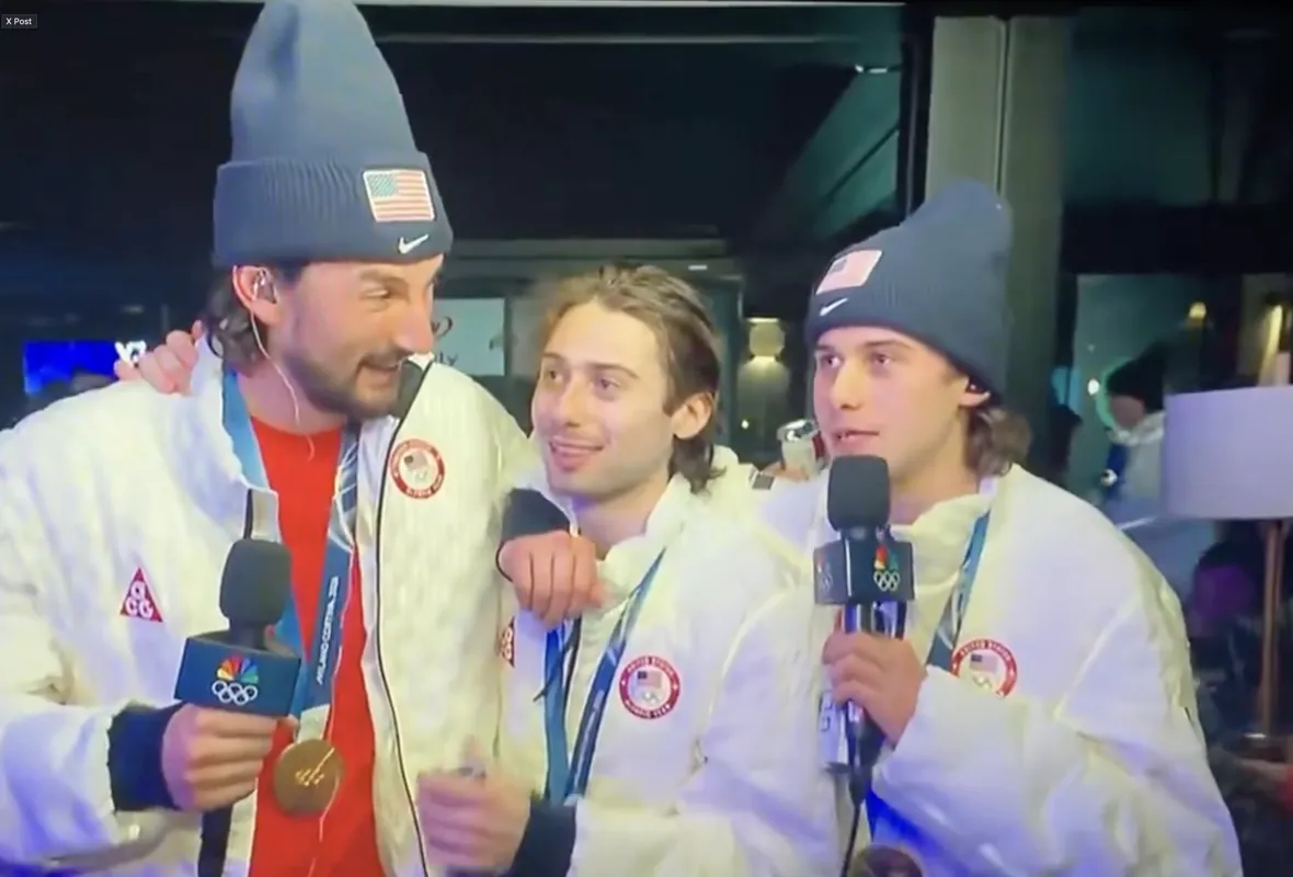 Chaud comme une botte: Quinn Hughes perd la tête avec la boisson