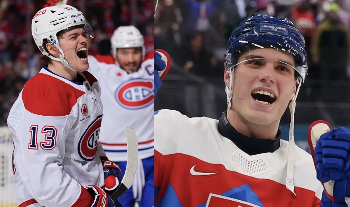 Dette américaine : Juraj Slafkovsky prêt à venger Cole Caufield