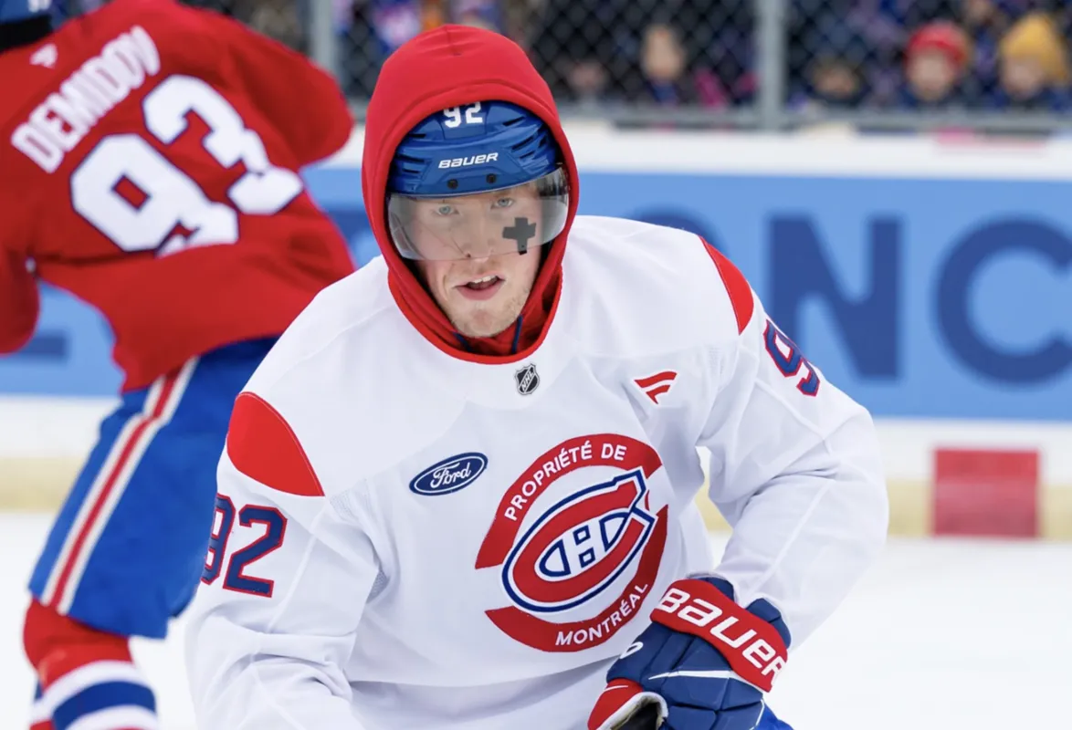 Image déchirante : Patrik Laine déjà ailleurs dans sa tête