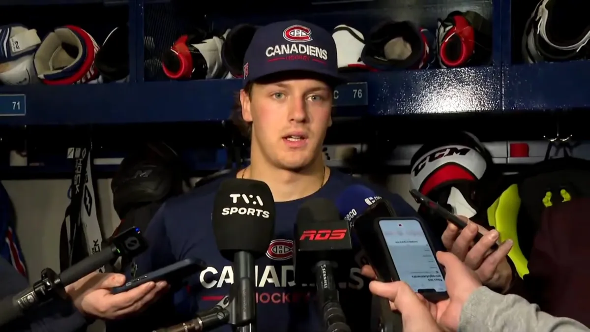 Pitié dans la chambre: le malaise Zachary Bolduc devient pathétique