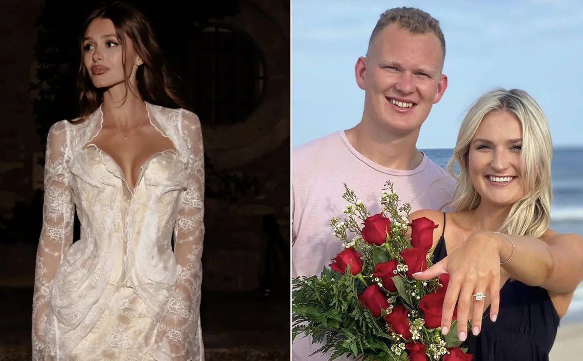 Plus belle femme: la douce de Leon Draisaitl répond aux frères Tkachuk