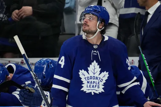 C'est terminé pour Auston Matthews et les Maple Leafs de Toronto