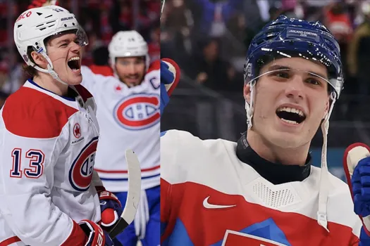 Dette américaine : Juraj Slafkovsky prêt à venger Cole Caufield