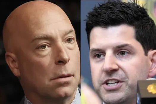 Tension Montréal-Chicago: Kent Hughes remet le DG des Blackhawks à sa place