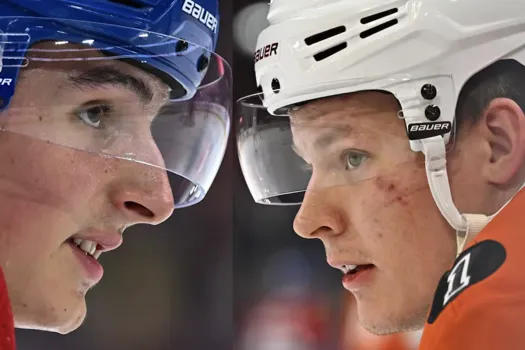 Transaction de David Reinbacher pour Matvei Michkov: Daniel Briere perd patience